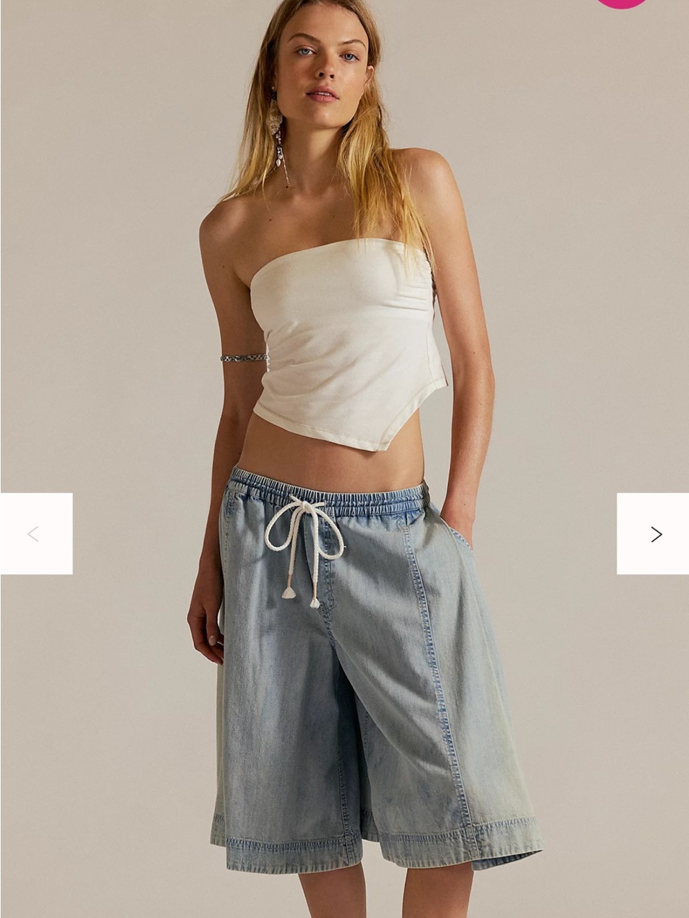 We the free Distant lover culotte short - out of stock online